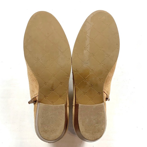 Jack Rogers 7.5 Bailee Suede Booties Ankle Boots - Picture 8 of 8